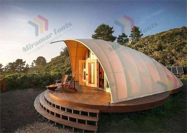 Glamping Shell Pods