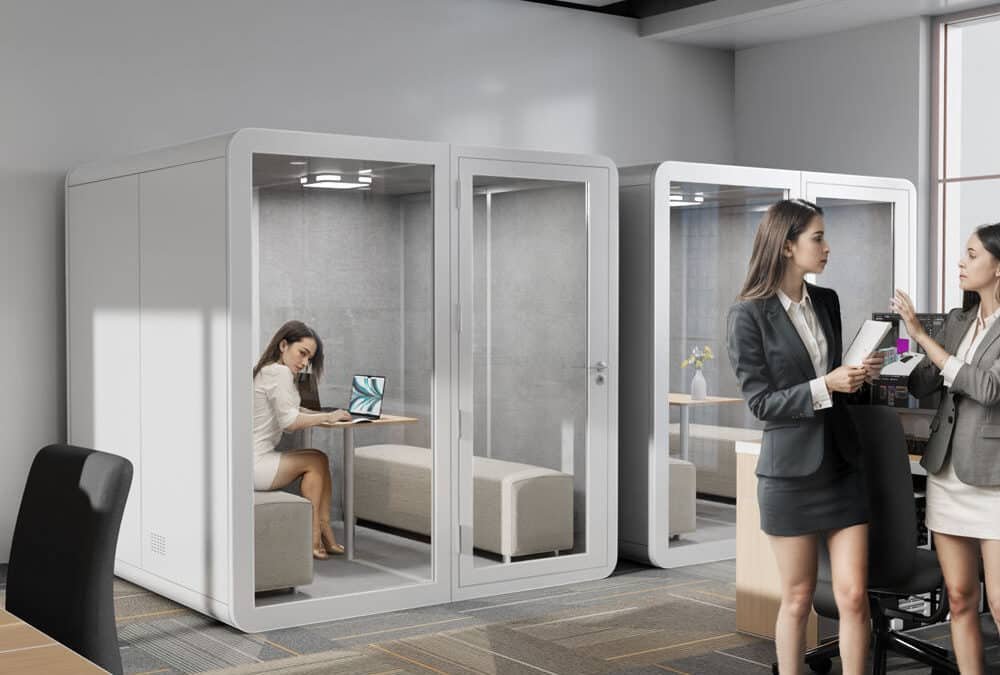 Soundproof Office Pods: Your Solution for a Quiet Workspace