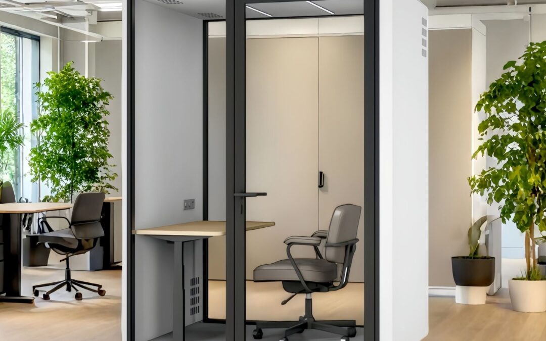 Case Study: Boosting Productivity & Focus: Soundproof Office Pods in Shared Workspaces